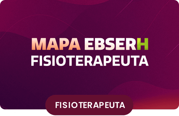 Mapa EBSERH Fisioterapeuta
