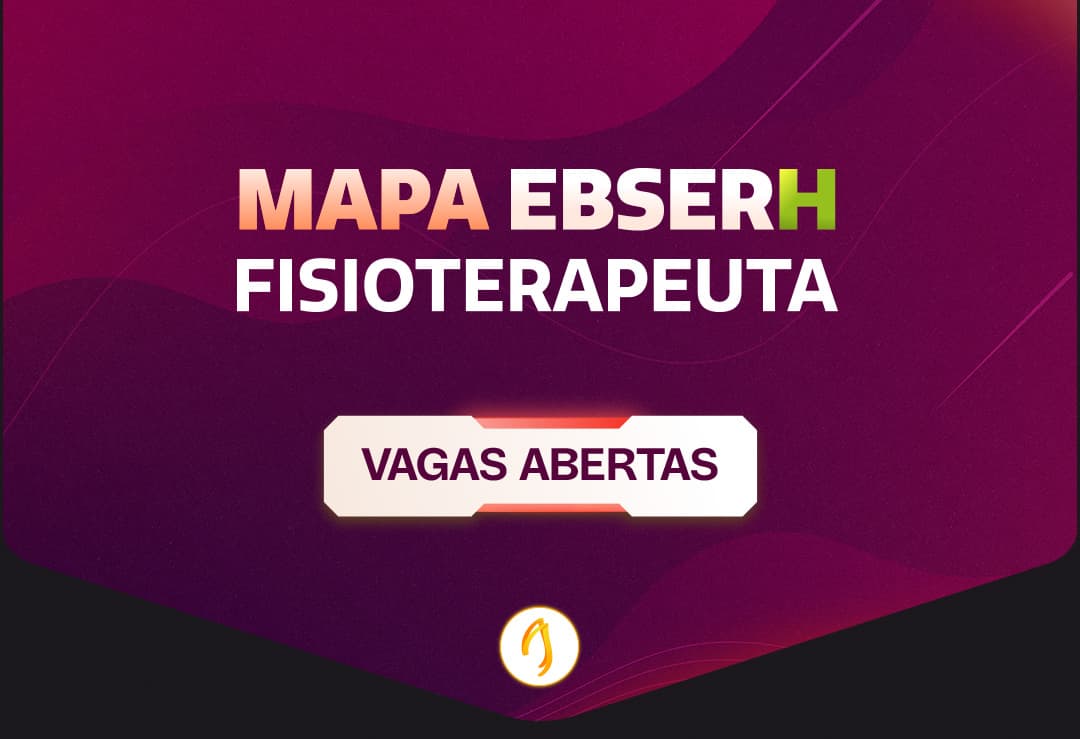 Mapa EBSERH Fisioterapeuta