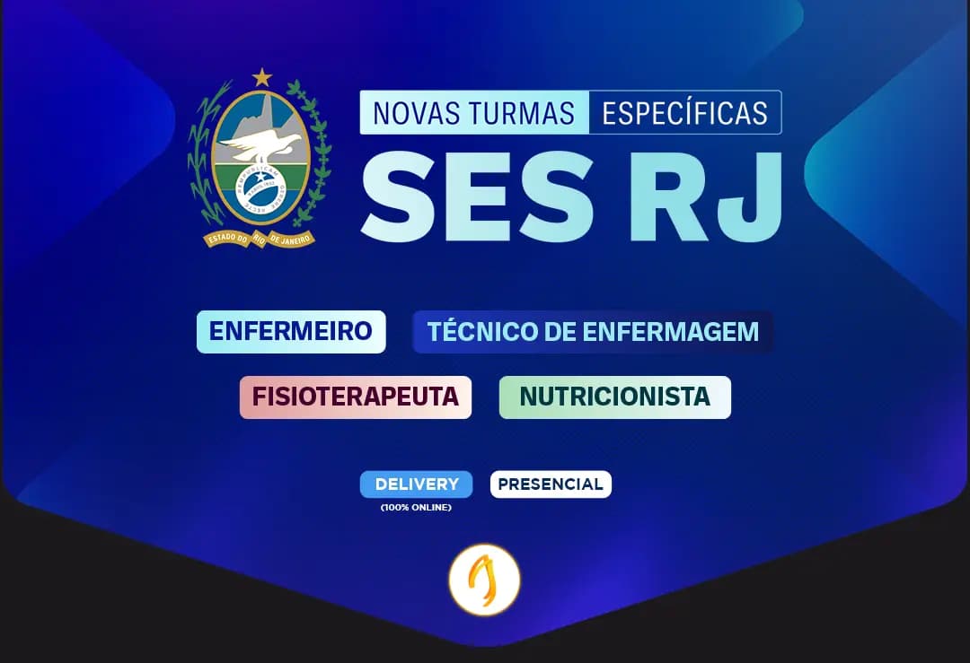 Pacotes SES-RJ 2026 — inscrições abertas